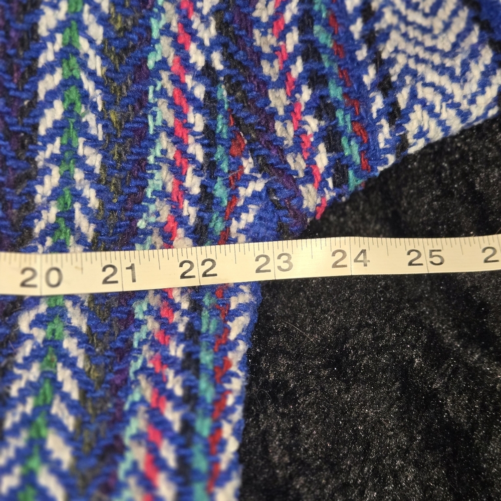 Women's Multicolor Patterned Hooded Jacket - Picture 7 of 9